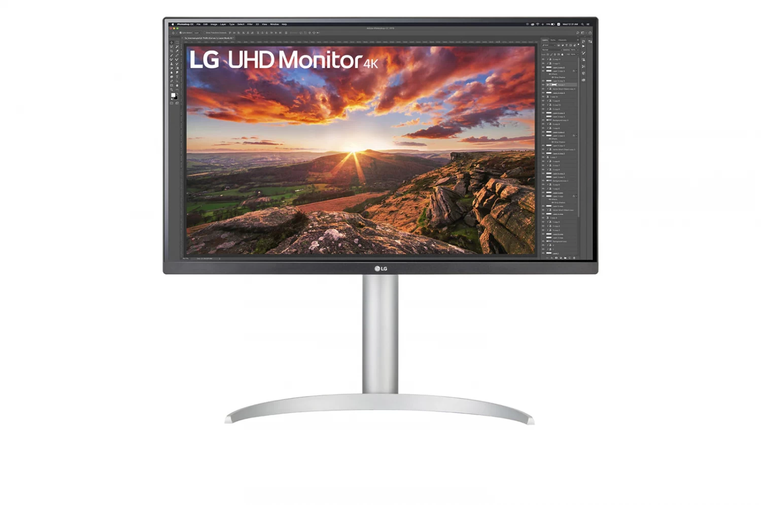LG UltraWide 27UP850 - W 27" 3840 x 2160 (UHD 4K) IPS 60Hz 5ms HDMI 2.0 AMD FreeSync™ With HDR & 5W Speakers Wide Color Gamut Curved Monitor - White