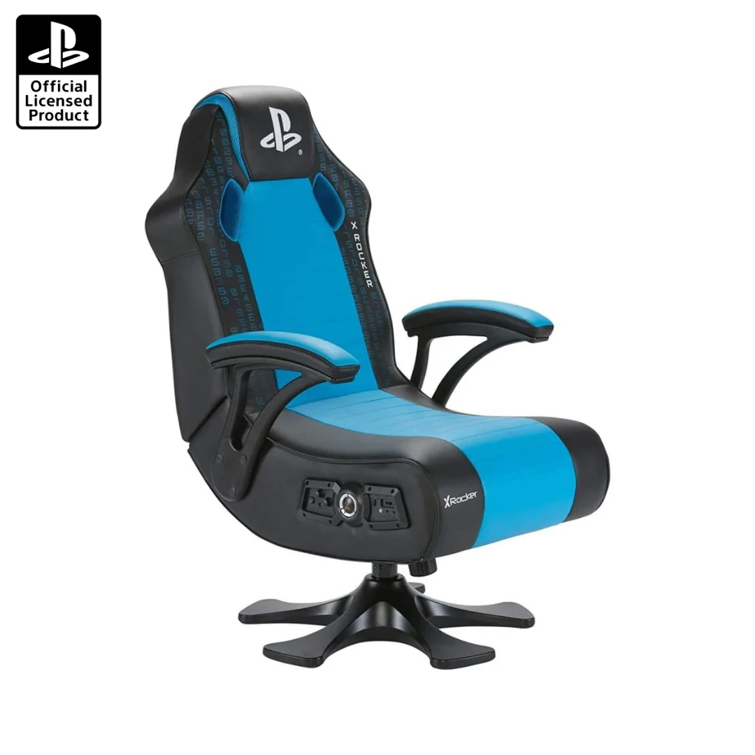 X-Rocker Legend Gaming Chair Sony Playstation (2.1 AUDIO STEREO-TRI-MOTOR VIBRATION-WIRLESS)