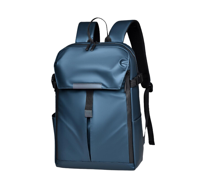 laptop bag S62 15.6-inch Laptop Waterproof Backpack - Blue & black