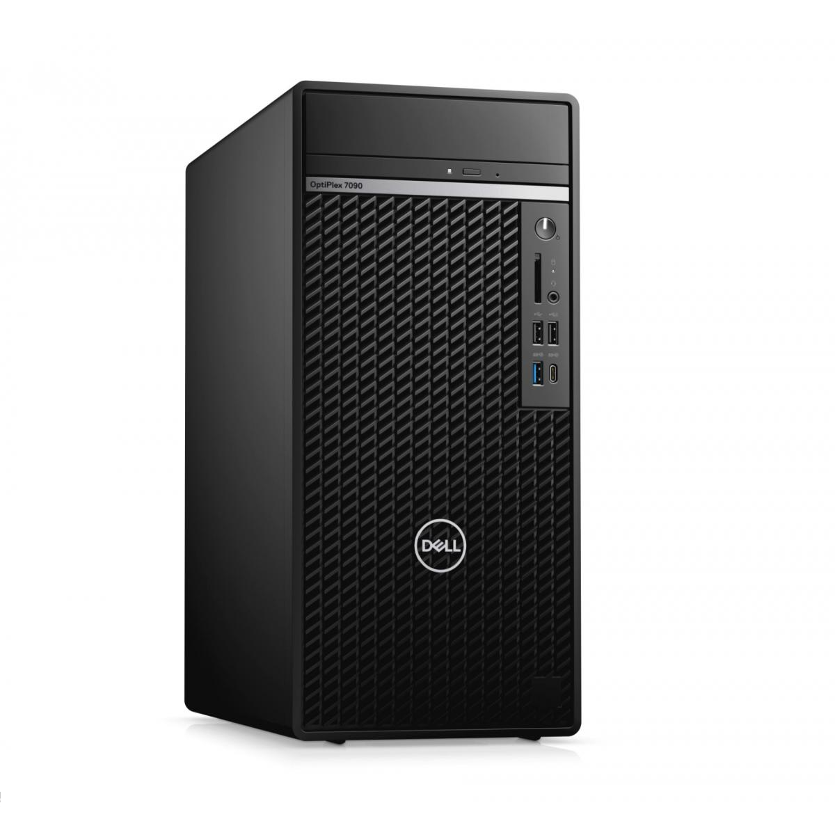 Dell Optiplex 7090 Intel 11Th Gen Core I7-11700, 8GB DDR4 RAM, 1TB 7200 HDD, Windows 10 Pro Mircro Tower Desktop PC