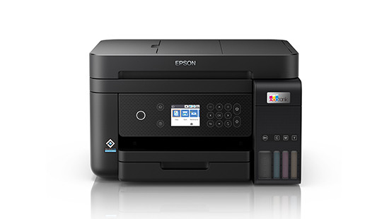 Epson EcoTank L6270 A4 Wi-Fi Duplex All-in-One Ink Tank Printer with ADF (THE PERFECT PRINT PARTNER FOR GROWING BUSINESSES The multifunction Epson EcoTank printers L6270 delivers fast printouts and bo