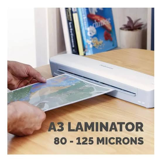 Fellowes Ion A3 Laminator Machine – 80-125 Micron, 4-Min Warm-Up, Sleep Mode