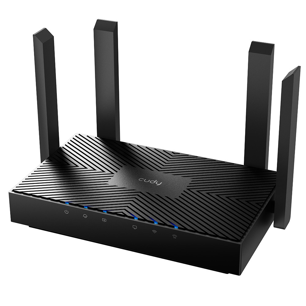 Cudy New AX3000 Dual Band Wi-Fi 6 Router, Mesh Wi-Fi Router, 802.11ax Internet Router, 160MHz, MU-MIMO, OFDMA, WireGuard, OpenVPN, WPA3, WR3000