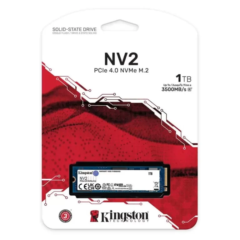 Kingston NV2 1TB: Blazing-Fast M.2 NVMe PCIe 4.0 SSD | Up to 3500 MB/s