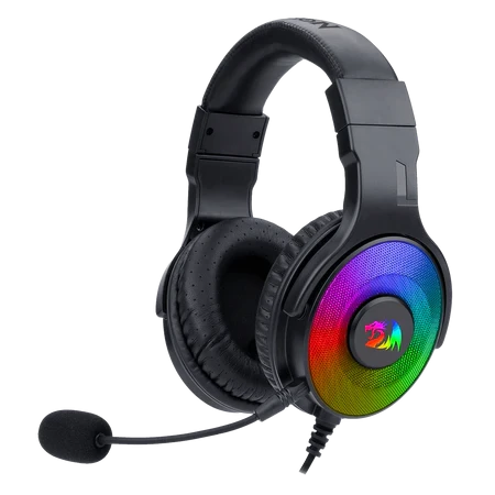 Redragon H350rgb Pandora RGB Wired Gaming Headset, Dynamic RGB Backlight - Stereo Surround-Sound - 50MM Drivers - Detachable Microphone   ShareShare on Facebook TweetTweet on Twitter Pin itPin on Pint