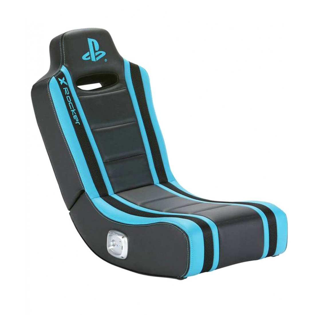 X-ROCKER GEIST SONY PLAYSTATION GEIST 2.0 FLOOR ROCKER GAMING CHAIR - BLACK/BLUE