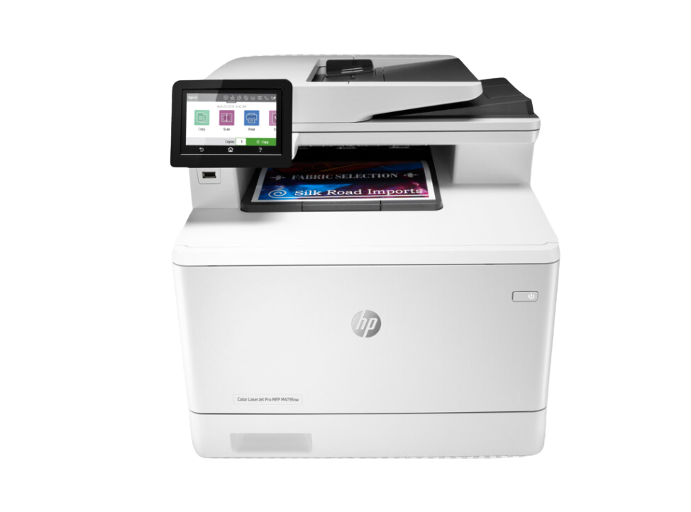 HP Color LaserJet Pro MFP479FNW All-in-One Colored Printer , Network-Ready & Wi-Fi - White