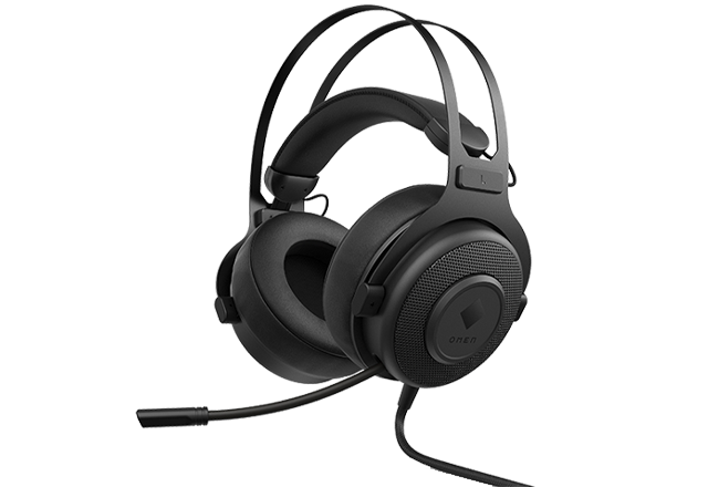 HP OMEN Blast Headset | Gaming Headset with Retractable, Noise Canceling Microphone and 7.1 Surround Sound, USB Heaset