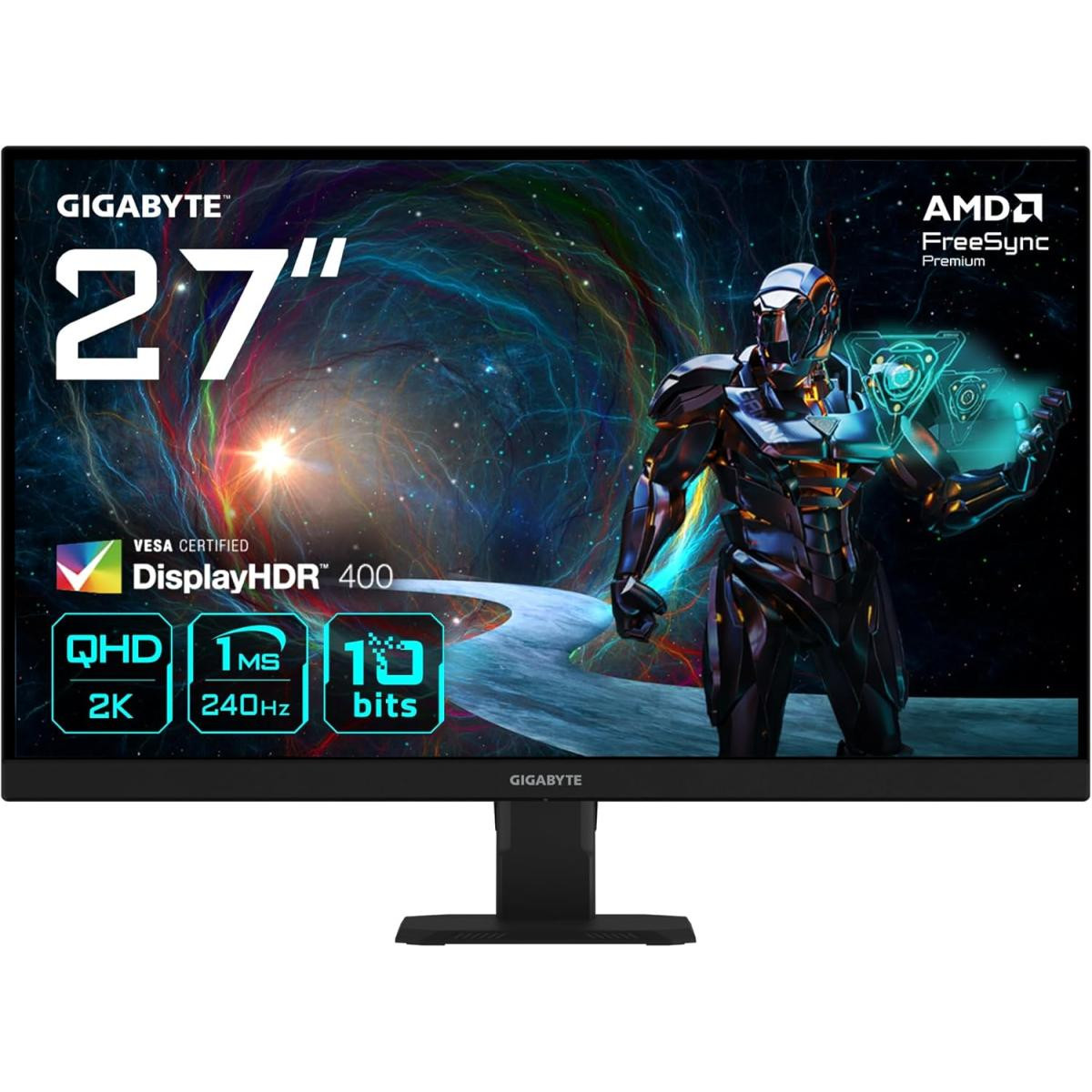 GIGABYTE GS27QXA 27-inch QHD 2K SuperSpeed IPS 1ms 240Hz Gaming Monitor