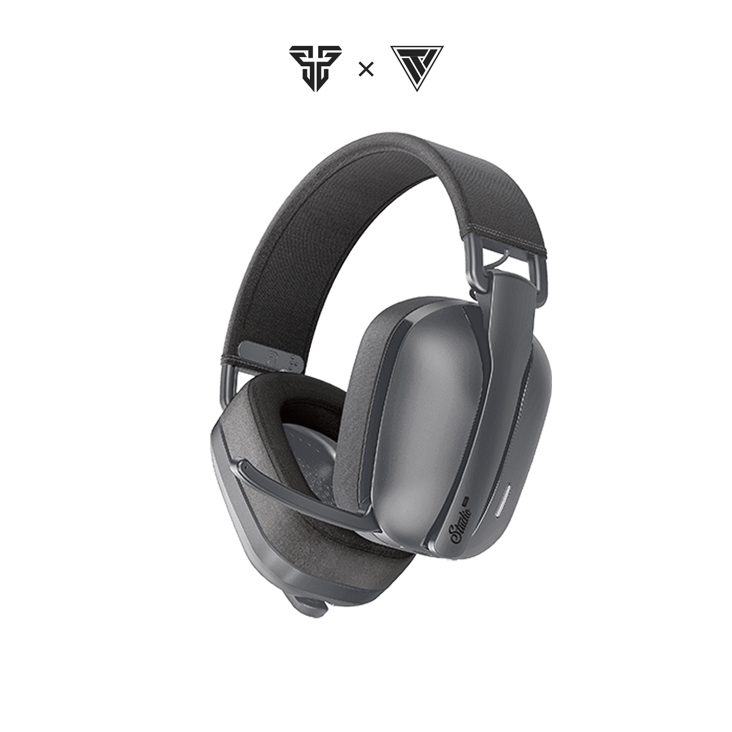 FANTECH STUDIO PRO WHG03 7.1 SURROUND SOUND BLUETOOTH & WIRELESS GAMING HEADSET - GREY WITH USB DONGLE FOR PHONE USAGE