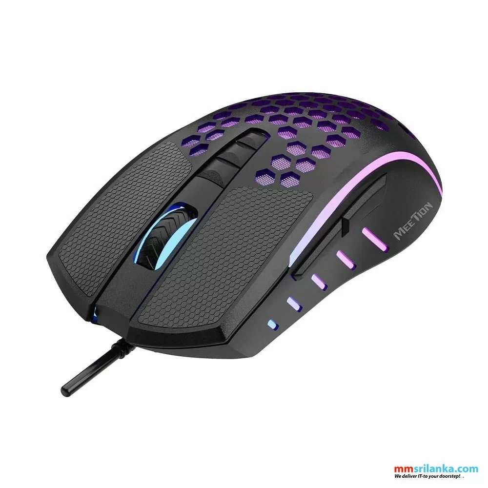 MeeTion MT-GM015 Lightweight Honeycomb Gaming Mouse