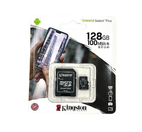 Kingston Canvas Select Plus Micro SD Card 128GB