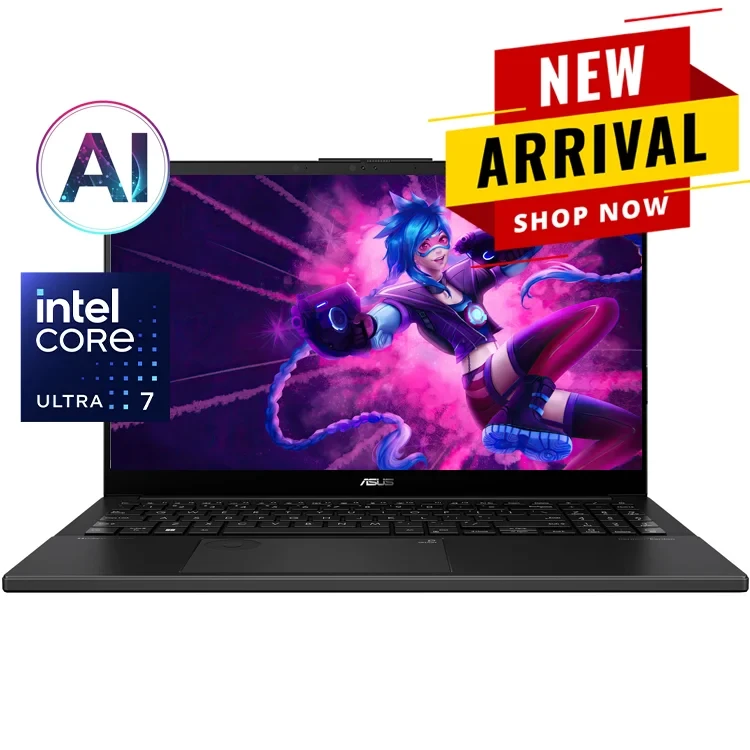 ASUS Vivobook K3605VU Q533M Ultra 7 155H ,OLED 0.2MS 60HZ Ultra 7 ,1TB NVME ,RTX 3050 6GB ,RAM 16GB DDR5 (AI)