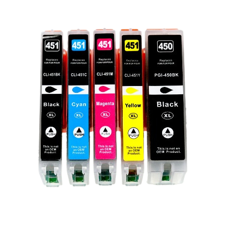 Compatible Ink Cartridges (451XL) For Canon
