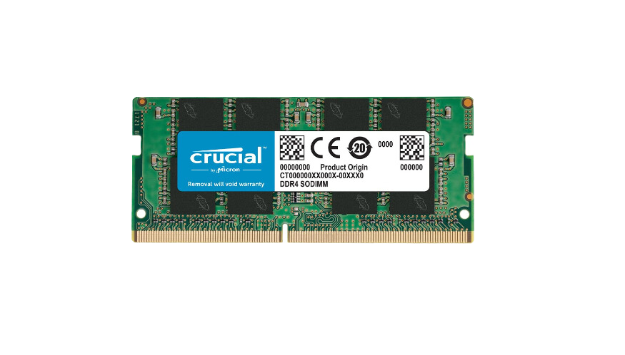 Crucial Basics 8GB DDR4 2666Mhz CL19 1.2V SODIMM RAM - CB8GS2666