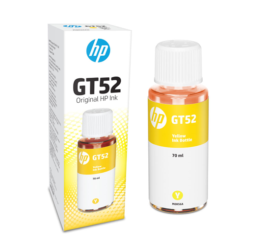 HP GT52 Yellow Original Ink Bottle (M0H56AA)