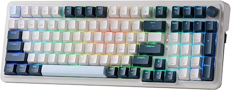 Redragon K686WB EISA PRO  Wireless Gaming Keyboard , Mechanical Keyboard , Red Switch , Blue Himmel Color