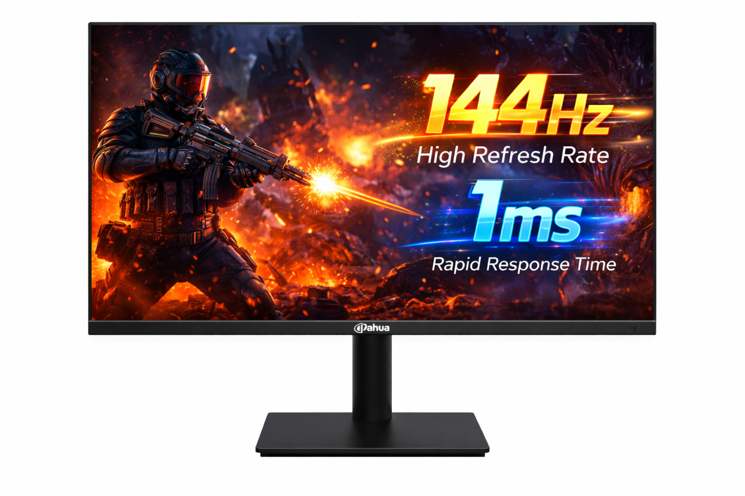 Dahua LM27-A221Y 27" IPS Full HD 144Hz 1ms Anti-blue Light Design 99% sRGB HDMI Interface w - Black