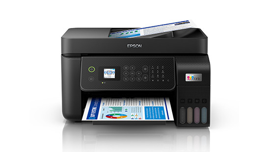 Epson EcoTank L5290 A4 Wi-Fi All-in-One Ink Tank Printer with ADF (The economical, multifunction EcoTank L5290, lets you print, scan, copy and fax with ease. Ideal for businesses, this printer comes w