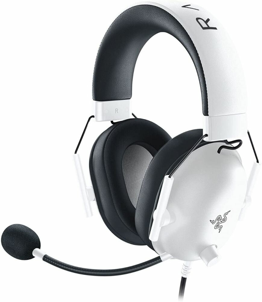 Razer Blackshark V2 X Multi-Platform Wired esports Headset 7.1-WHITE (copy one)