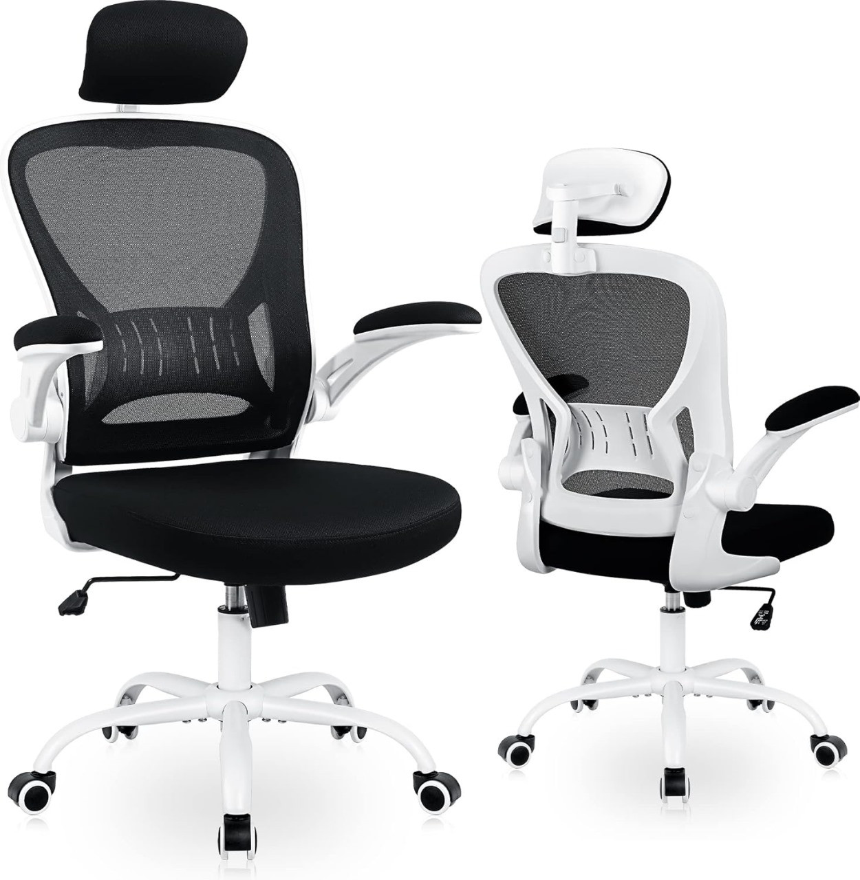 (chair) office chair with arm