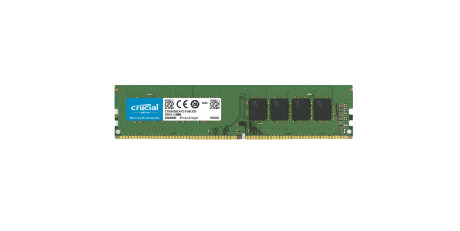 Crucial Desktop 16GB DDR4 3200Mhz CL22 1.2v UDIMM RAM - CT16G4DFRA32A