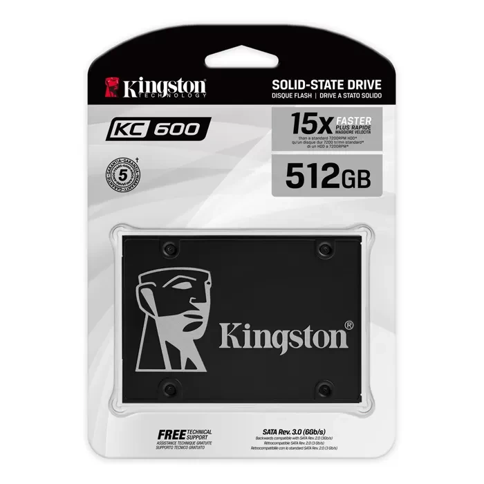Kingston KC600 512GB SSD