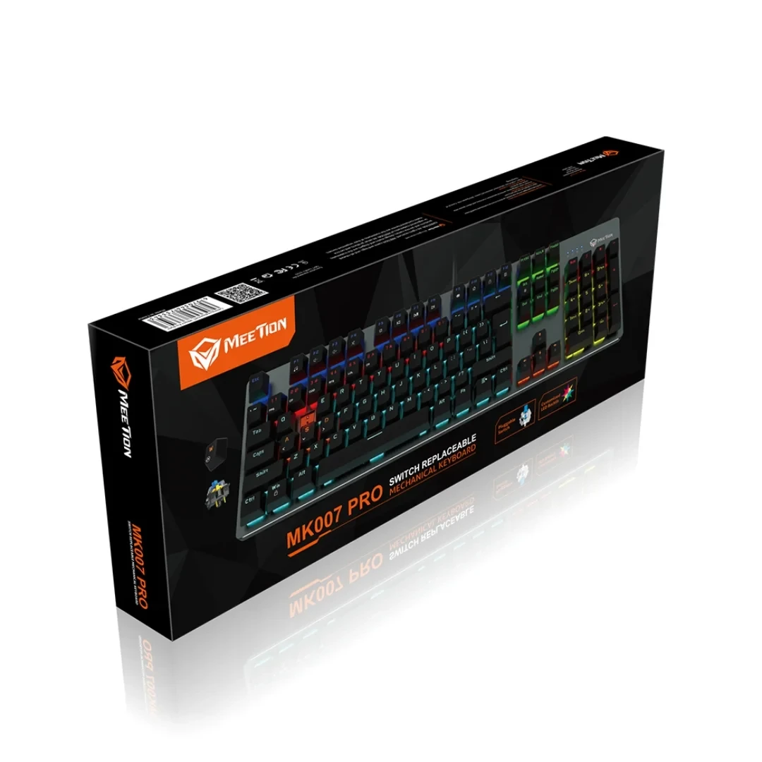 MeeTion MT-MK007 RGB Backlit Mechanical Gaming Keyboard