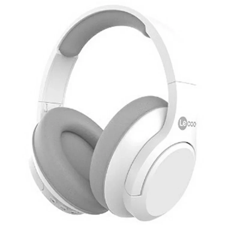 LENOVO LECOO ES209 Wireless Over-Ear Headphones Foldable Heavy Bass Bluetooth Headset - White