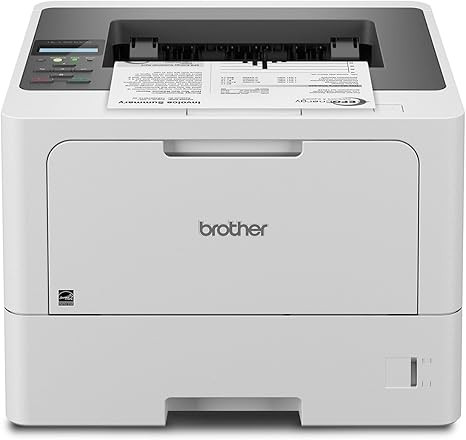 Brother HL-L5210DN Business Monochrome Laser Printer with Duplex Printing, Versatile Paper Handling, Mobile Printing, and Gigabit Ethernet Networking