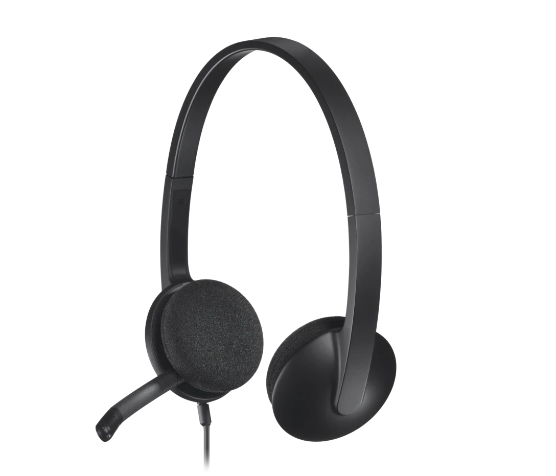 Logitech H340 USB Headset - Black