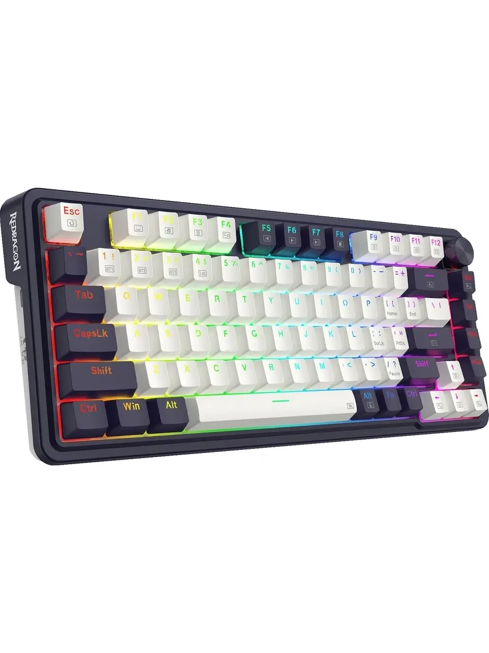 Redragon K673WB UCAL PRO 75% Wireless Gaming Keyboard , Mechanical Keyboard , Red Switch