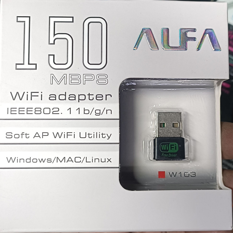 USB WIFI ALFA W103 2.4Ghz 150Mbps